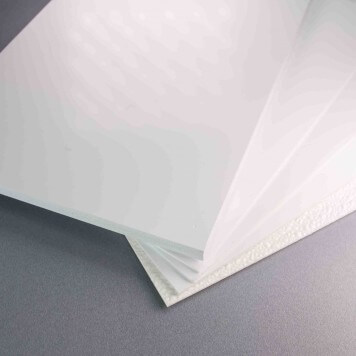  Plaque  PVC blanche 10mm pour  r novation murs irr guliers 